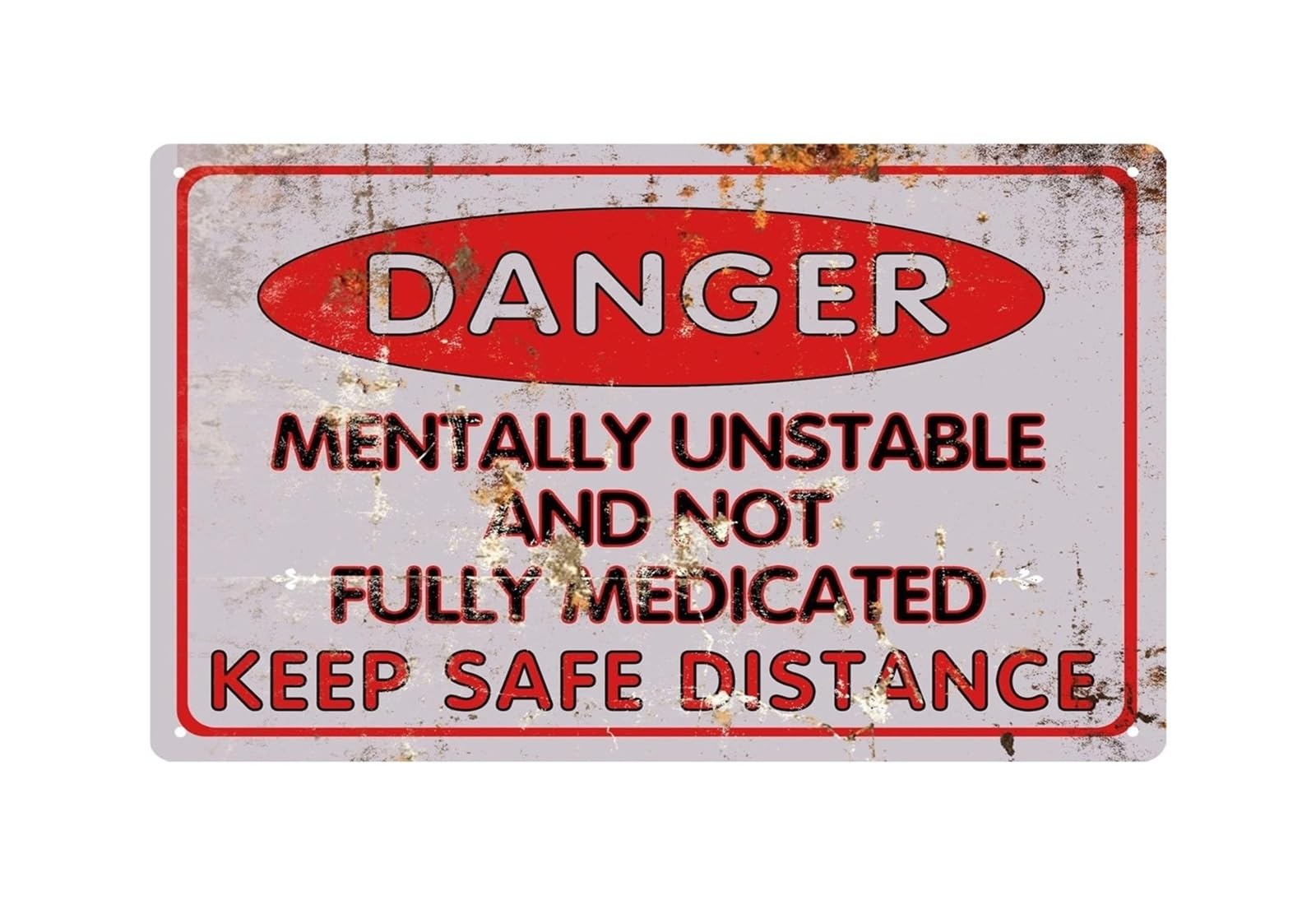 PKNVKZIDK Funny No Soliciting Sign Metal Tin Sign Vintage Humorous Warning Wall Decor for Home Office Garage 8 X 12 inch