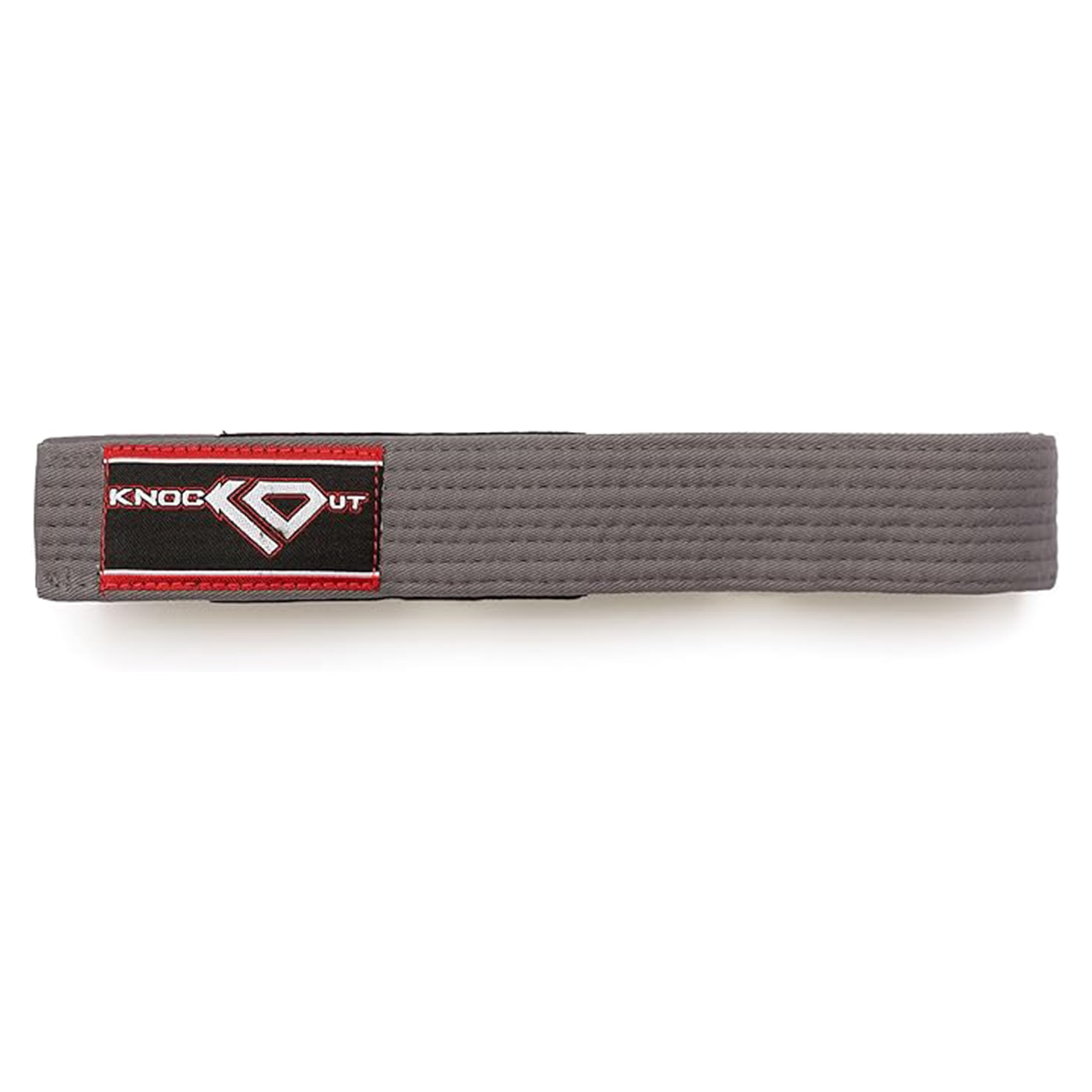 Brazilian Jiu Jitsu BJJ Belt - Gi Belts for Kids With Ranking Stripes, Youth and Adult Sizes - KO Sports Gear