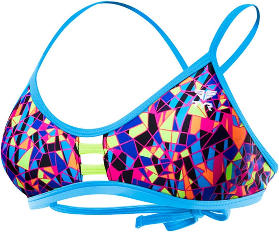 TYR Womens Pacific Tieback Bikini Top Swimsuit