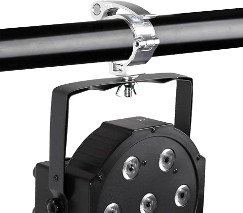 Miniatura 2 de Paquete de 5 abrazaderas de iluminación de escenario para armazón de 2 pulgadas de diámetro exterior o F34, montaje de luz de aluminio resistente