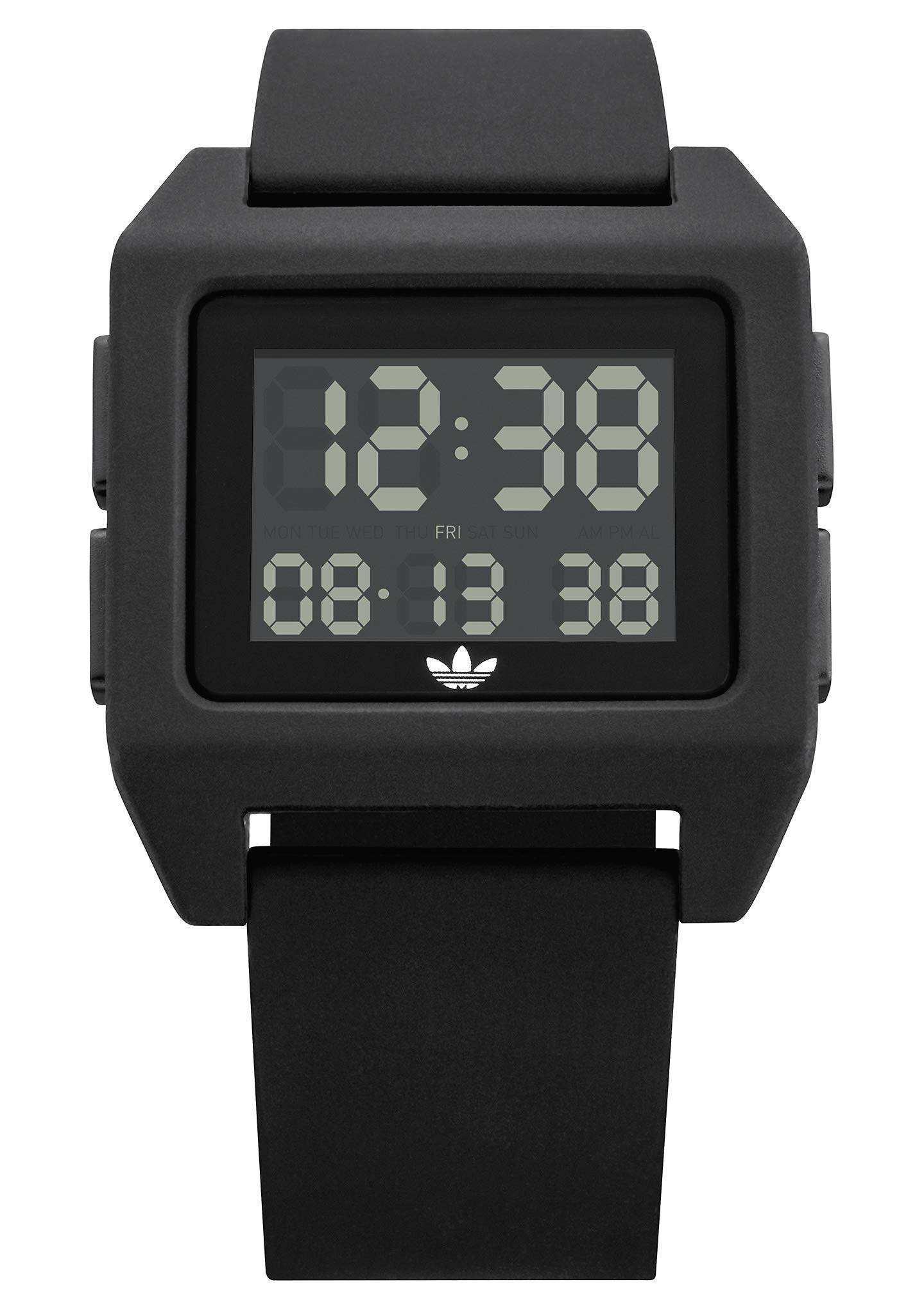 Adidas by Nixon Mens Digital Watch with Silicone Strap Z15-001-00