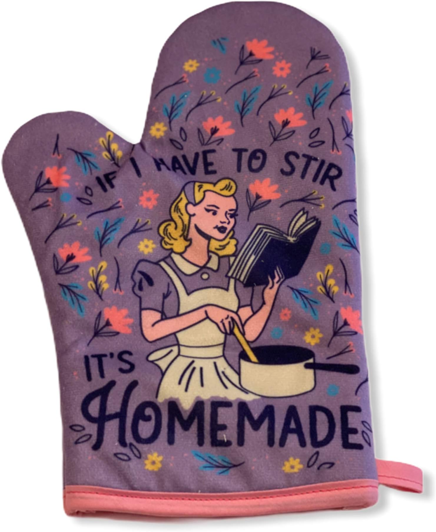 Blue Q Oven Mitt, Droppin' a New Recipe on Your Ass, Super