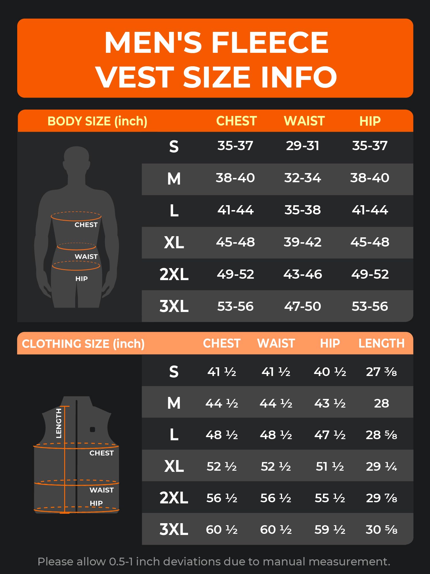ORORO Gilet Pile Riscaldato per Uomo con Batteria Portatile - Gilet Elettrico Riscaldato da Base per Uomo