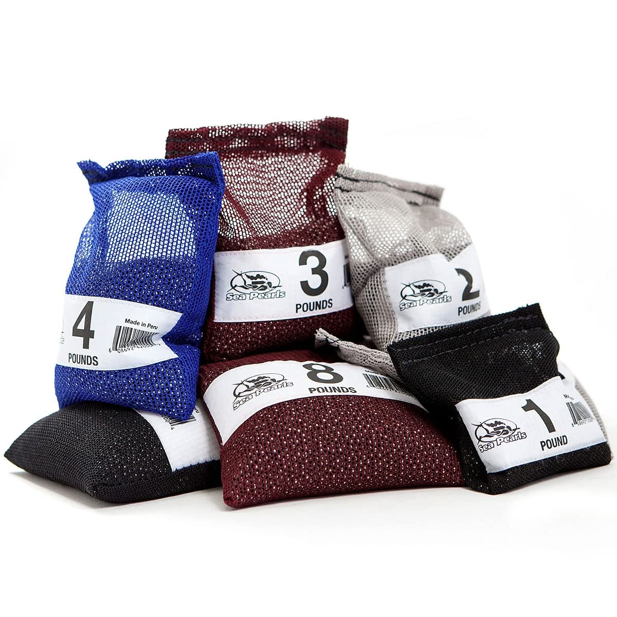 Sea Pearls Lead Shot Soft Weights Bulk - 8 lbs x 5