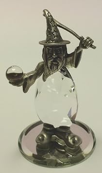 Pewter and Crystal Wizard