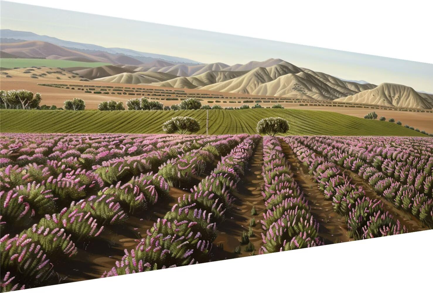 Diamond Painting Modern Diamond Painting Erwachsene Landschaft Bastelset Kinder ab 6 Jahre Mosaikherstellung Kreatives Geschenke für Mädchen Anfänger, Kreuzstich Arts Craft Zimmer Deko 60x120cm Y5-813