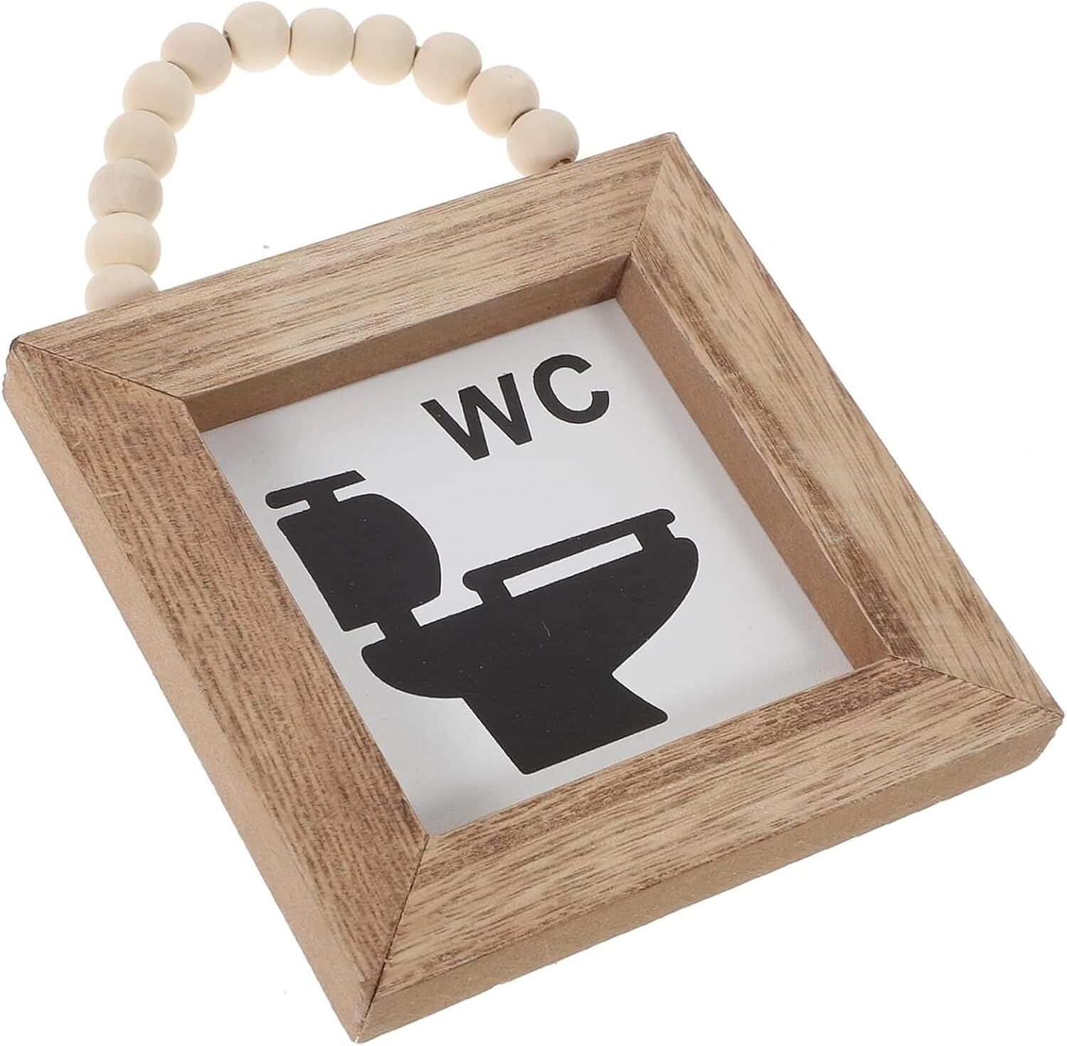Restroom Signs,Toilet Wooden Sign ic Toilet Sign Restaurant Office Sign Unisex Restroom Sign Antique Restroom Sign ic Bathroom Decor Wood Wc Sign Men and Women Country Style Decorations