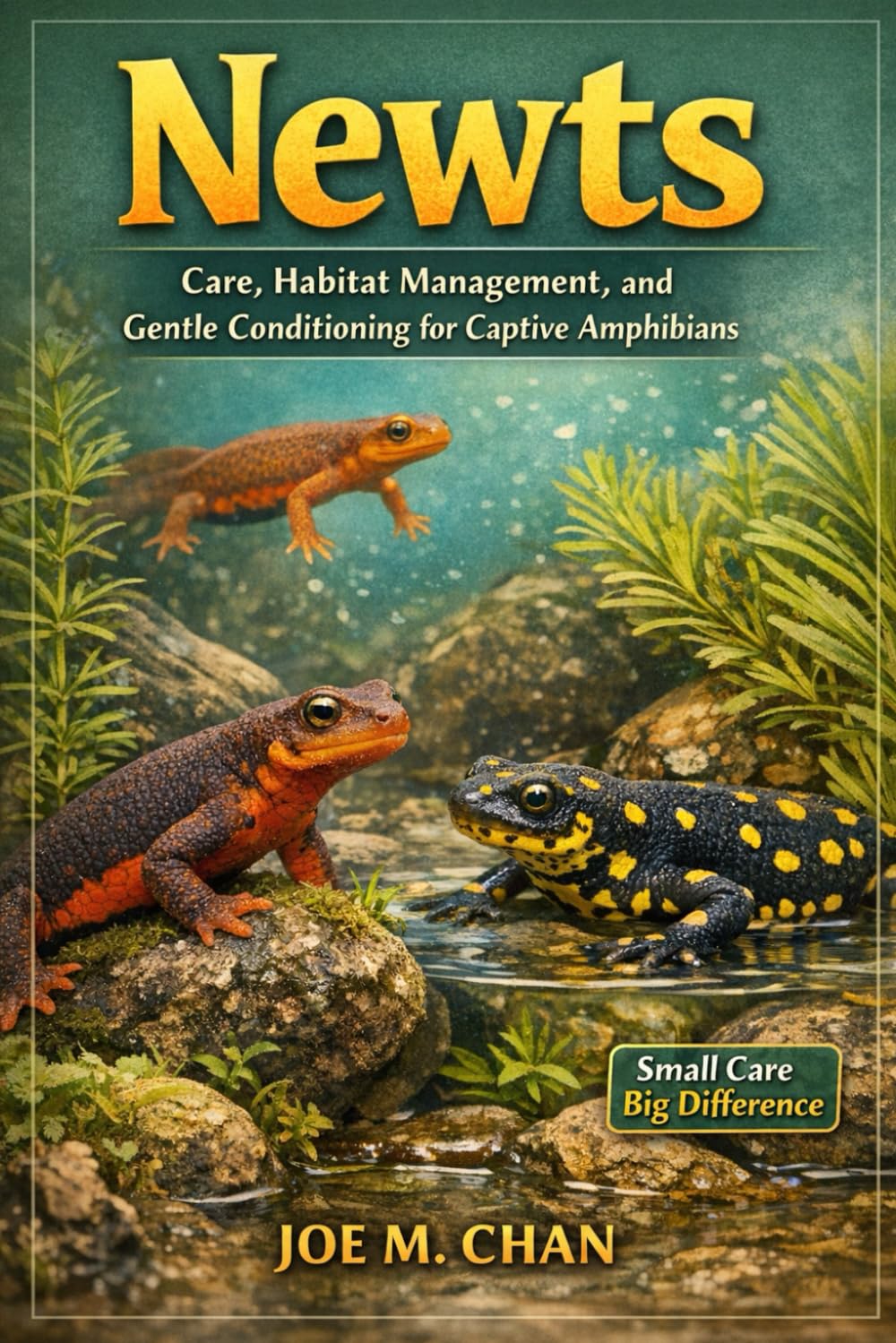 Newts: Care, Habitat Management, and Gentle Conditioning for Captive Amphibians