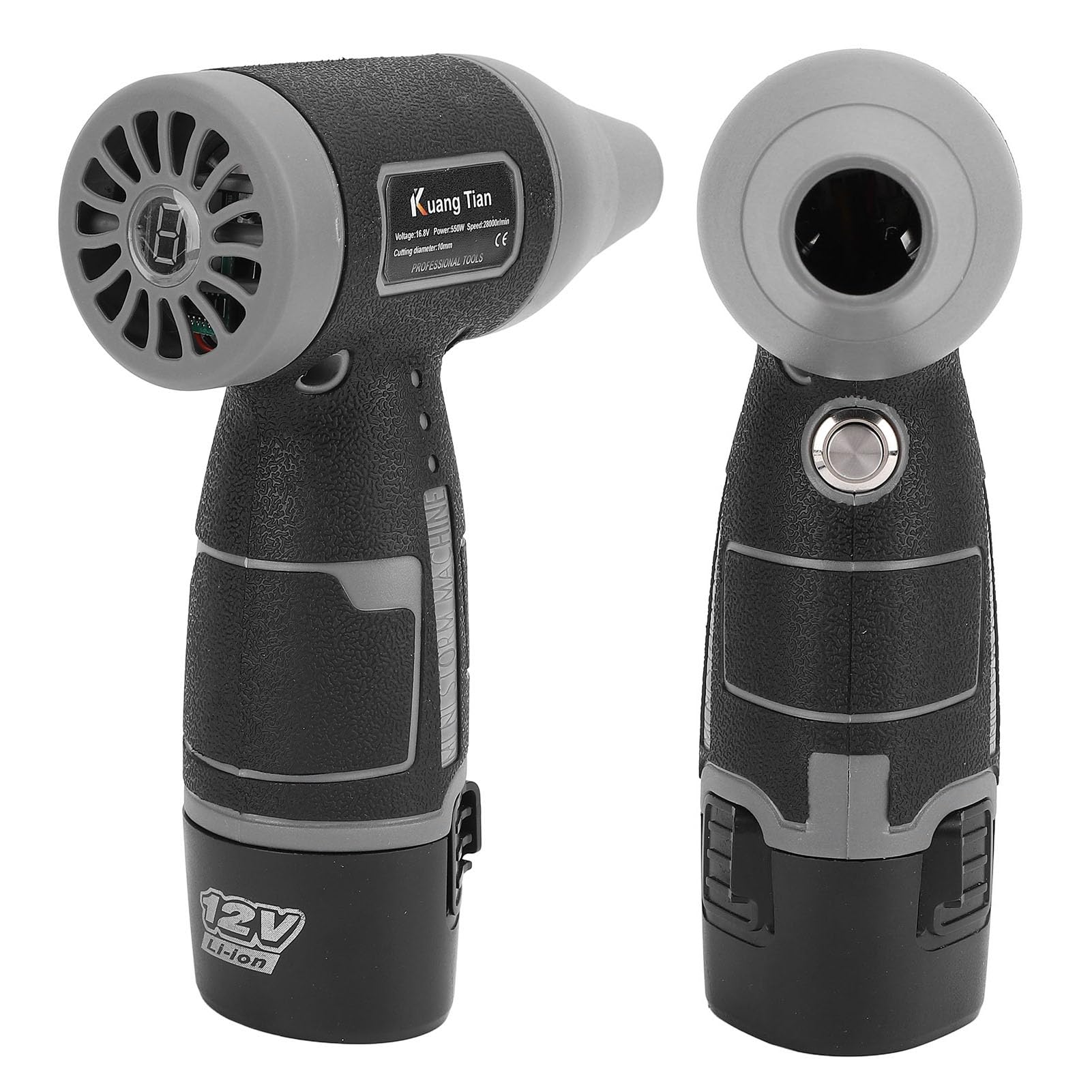 Turbo Air Blower 1050W 130000 RPM Powerful Portable Handheld Dry Blower for Car Wash Dust Snow Removal (US Plug)