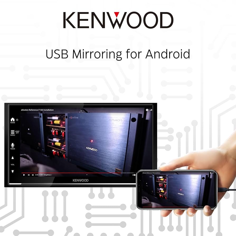 Amazon.com: KENWOOD DMX7709S 6.8-Inch Capacitive Touch