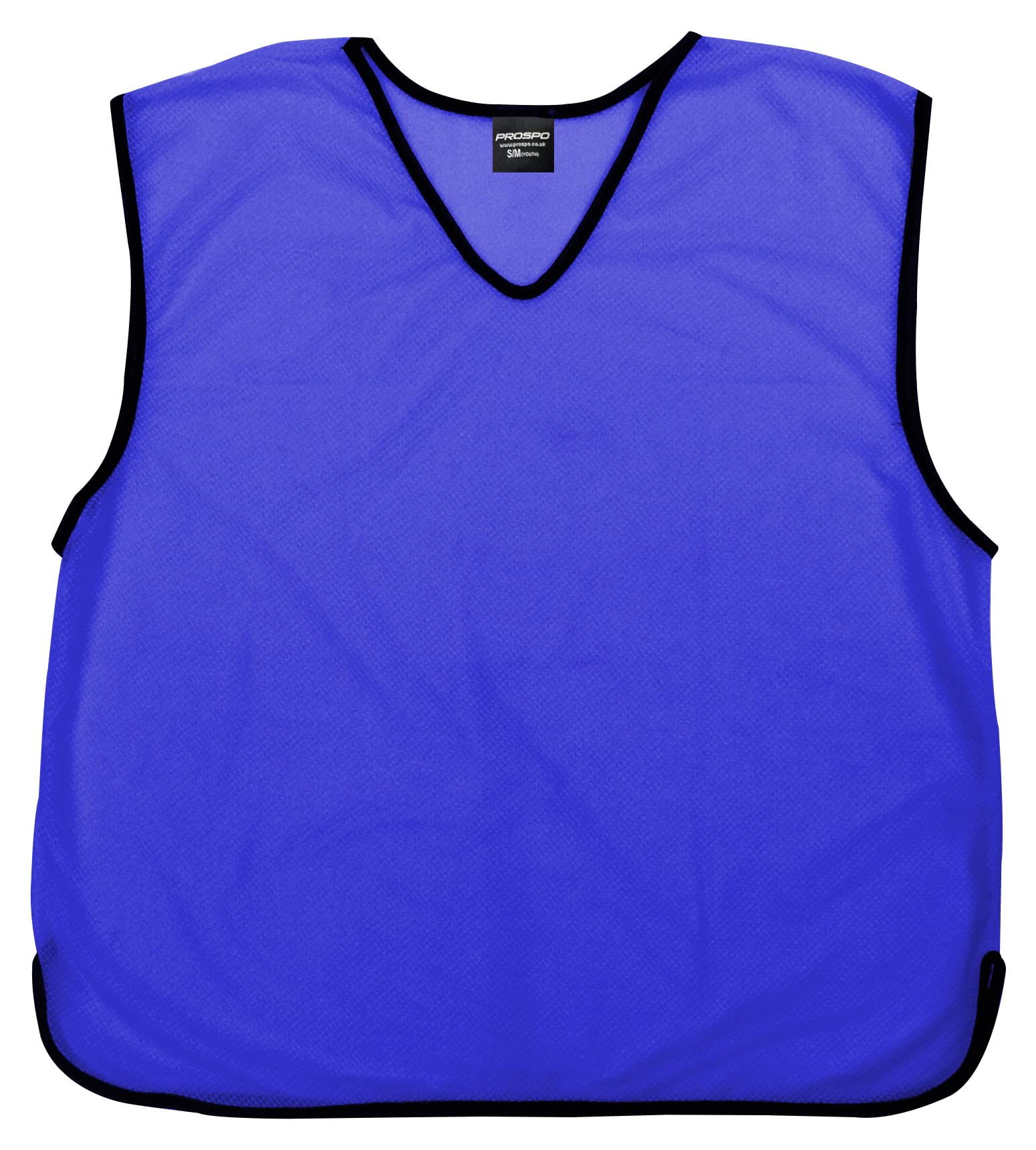Prospo Sports Training Bibs Football Soccer Rugby Mesh Bibs (Royal Blue, Small Boys (Under 6 Years Old))