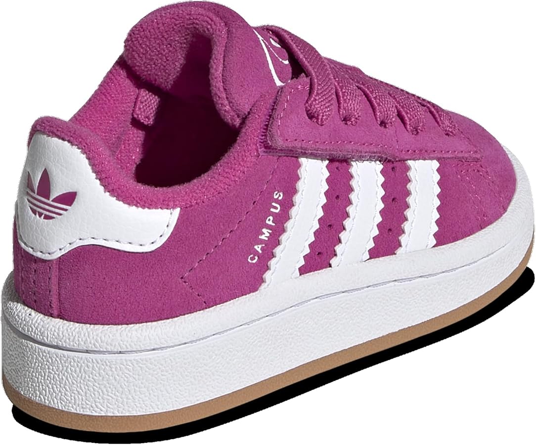 Amazon.com | adidas Originals Campus 00s - Girls' Toddler (JH6326, White/ Pink) Size 4 | Sneakers