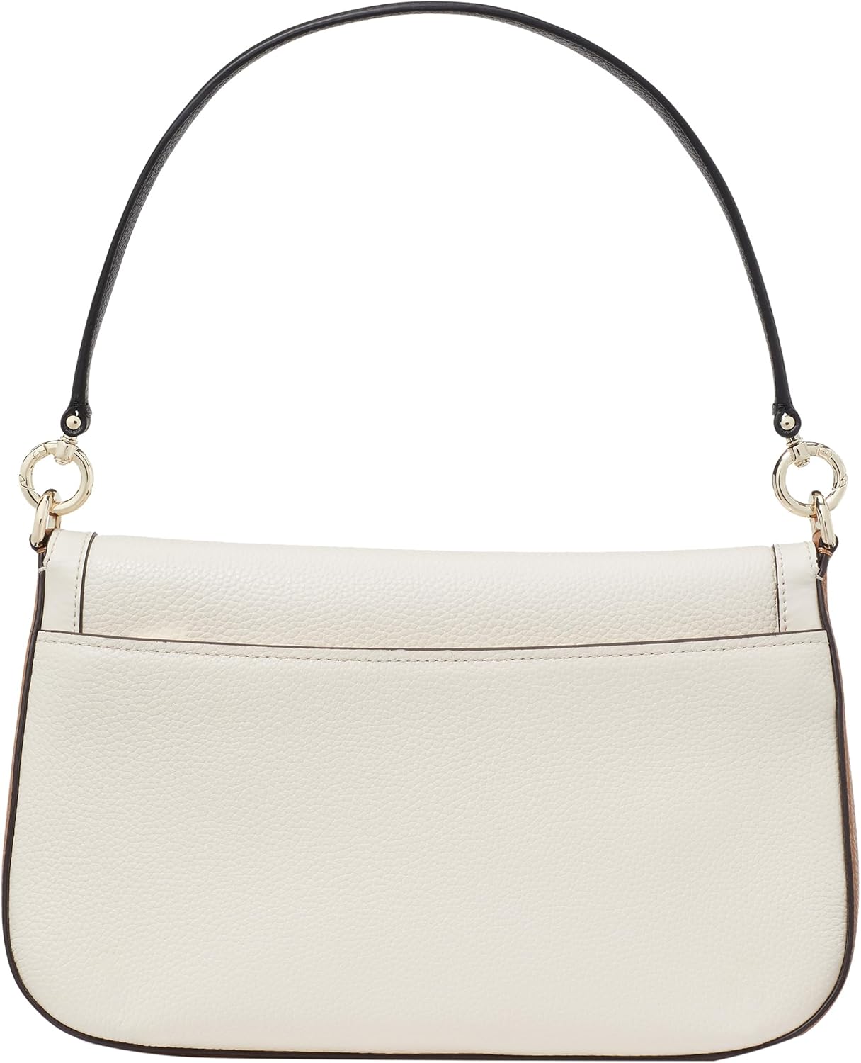 kate spade new york womens Hudson Pebbled Leather Flap Shoulder Bag