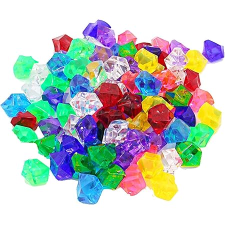 120 stuks acryl diamanten decoratieve stenen, acryl diamant