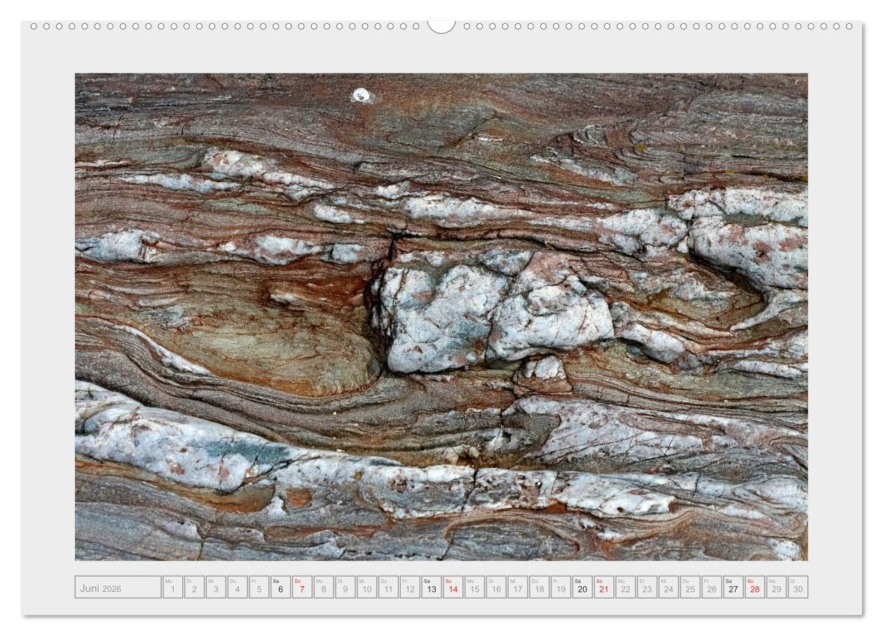 Die Kunst der Steine / 2026 (hochwertiger Premium Wandkalender 2026 DIN A2 quer), Kunstdruck in Hochglanz: Steine in der Natur sind Symbole für Geschichet und Geschichten (CALVENDO Natur)