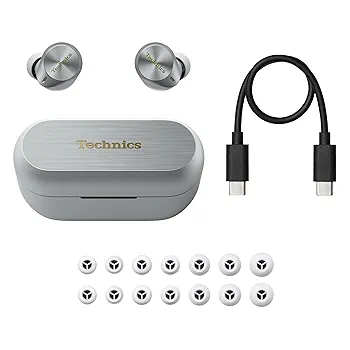 Technics AZ80 ワイヤレスイヤフォン Premium Hi-Fi True Wireless Earbuds with Noise Cancelling