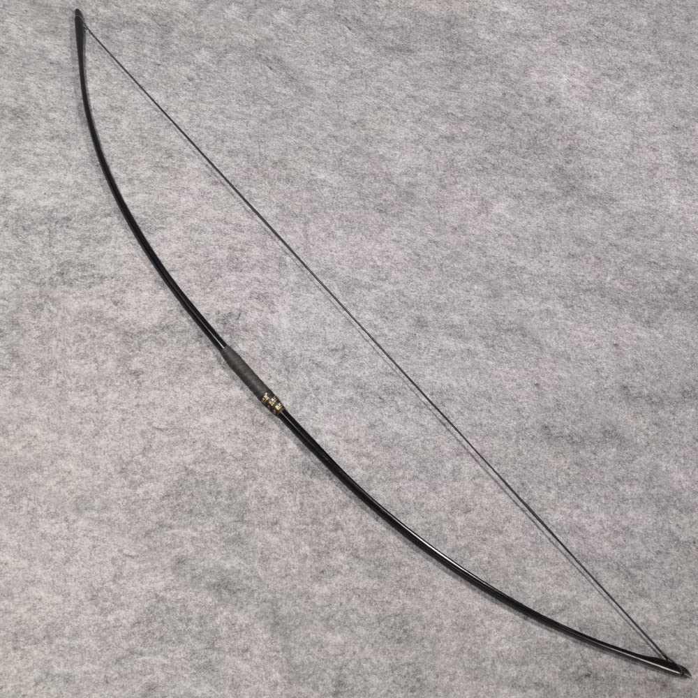 SHARROW Bogenschießen Traditioneller Langbogen Einteiliger Englischer Longbow Jagdpraxis Recurvebogen Pferdebogen 25-150lbs Taktischer Überlebensbogen für Erwachsene Outdoor Sport
