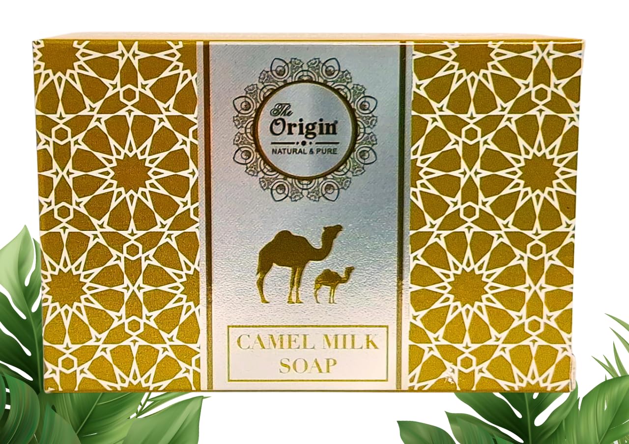 The OriginCAMEL MILK Handmade Herbal (3 +1 pack) | Each100g | Natural Soap | Chemical Free Soap | Fragrant