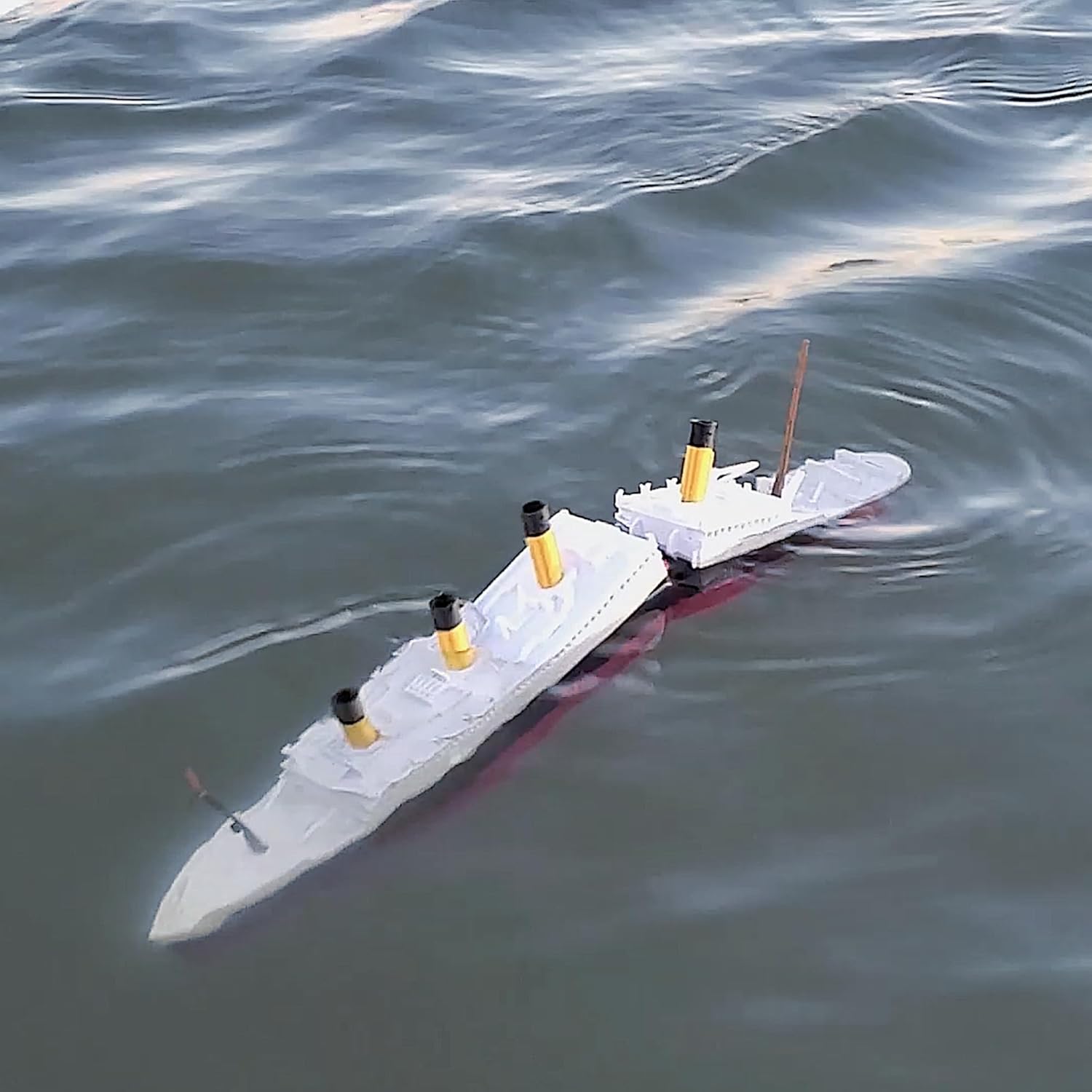 Hmhs Britannic Model Olympic El Titanic De Juguete Modelo