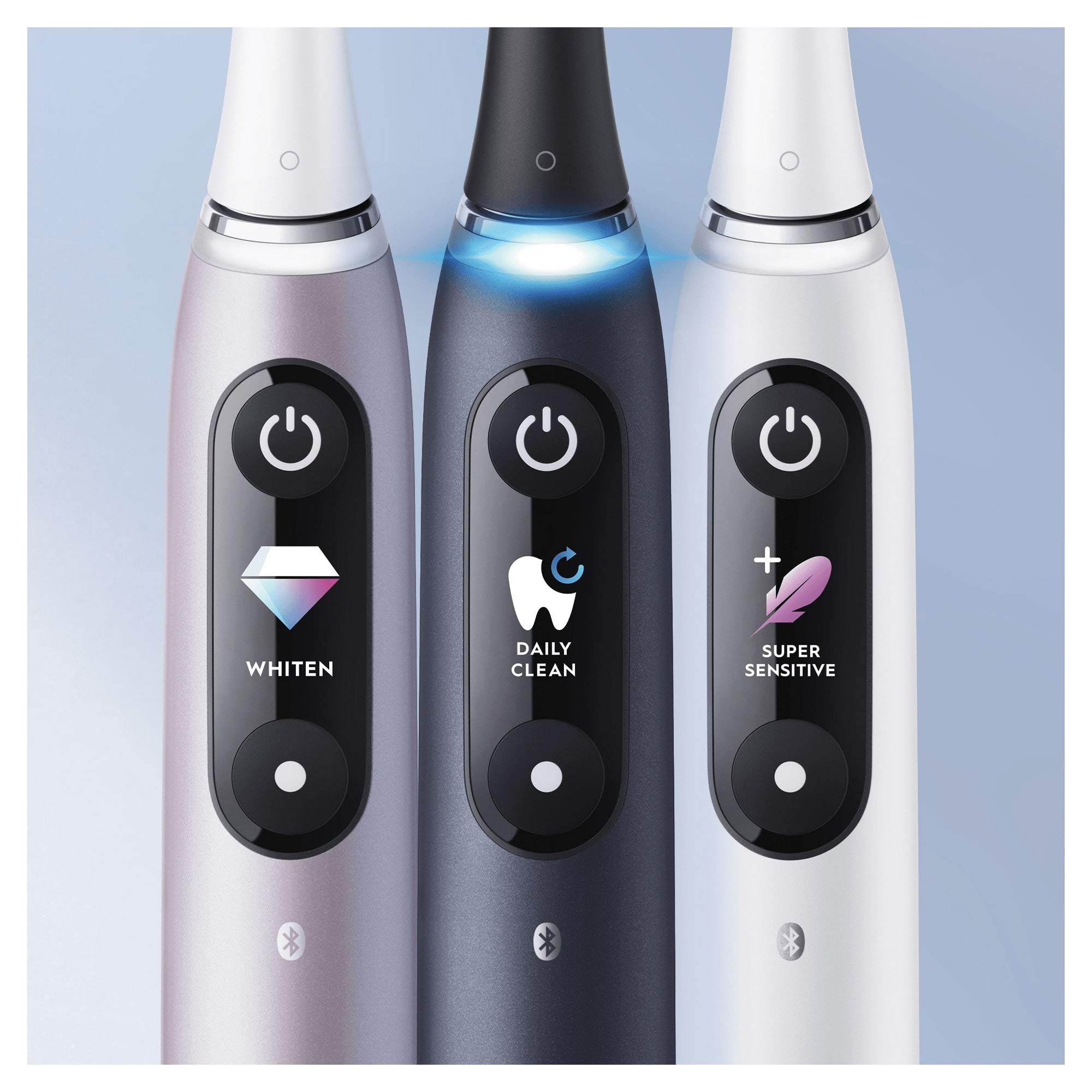 Oral-B iO 9 Elektrische Zahnbürste/Electric Toothbrush mit revolutionärer Magnet-Technologie & Mikrovibrationen, 7 Putzprogramme, 3D-Zahnflächenanalyse, Farbdisplay & Lade-Reiseetui, black onyx