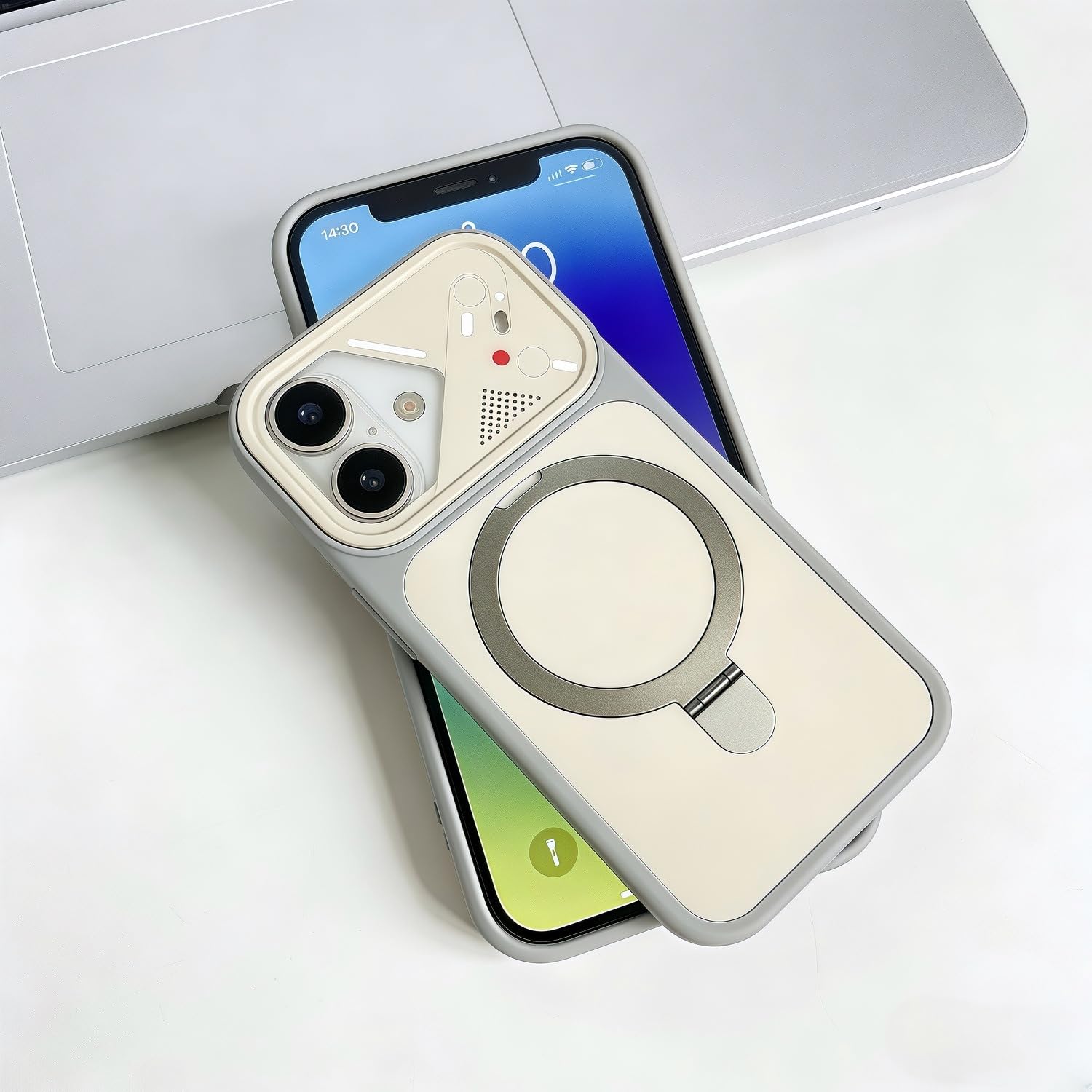 Amazon.co.jp: iyite iPhone 17 用 スマホケースマグネット式スタンド