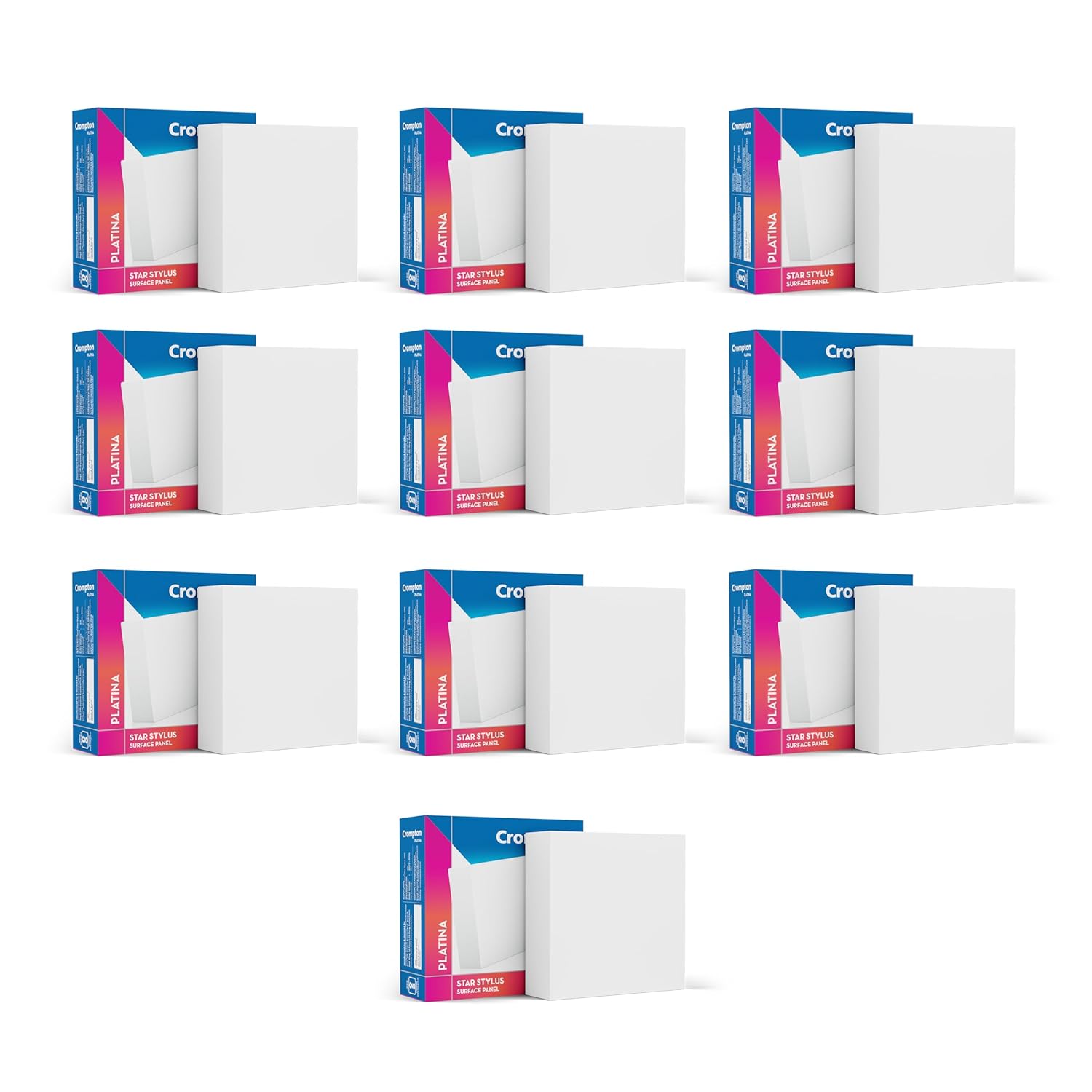 Crompton Star Stylus Surface Mounted Downlighter 18W Square Warm White