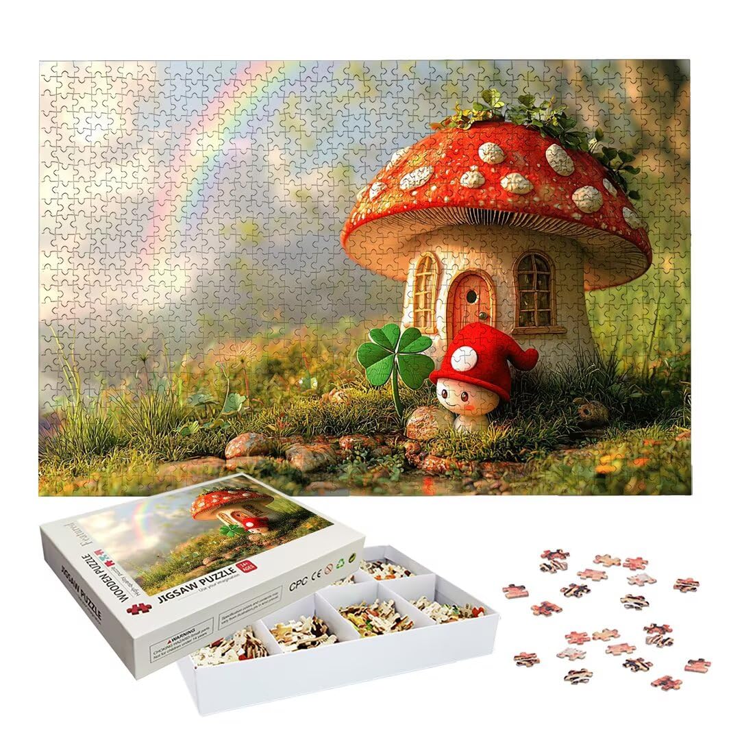 Puzzle 2000 elementów dla dorosłych, urocza układanka, prezenty dla kobiet