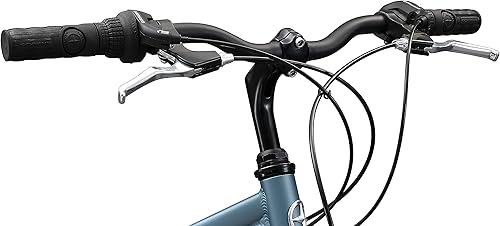 Miniatura 4 de Schwinn Bicicleta híbrida de red, hombres y mujeres, ruedas 700c, marco adulto de 15-18 pulgadas, frenos lineales de aleación de suspensión delantera