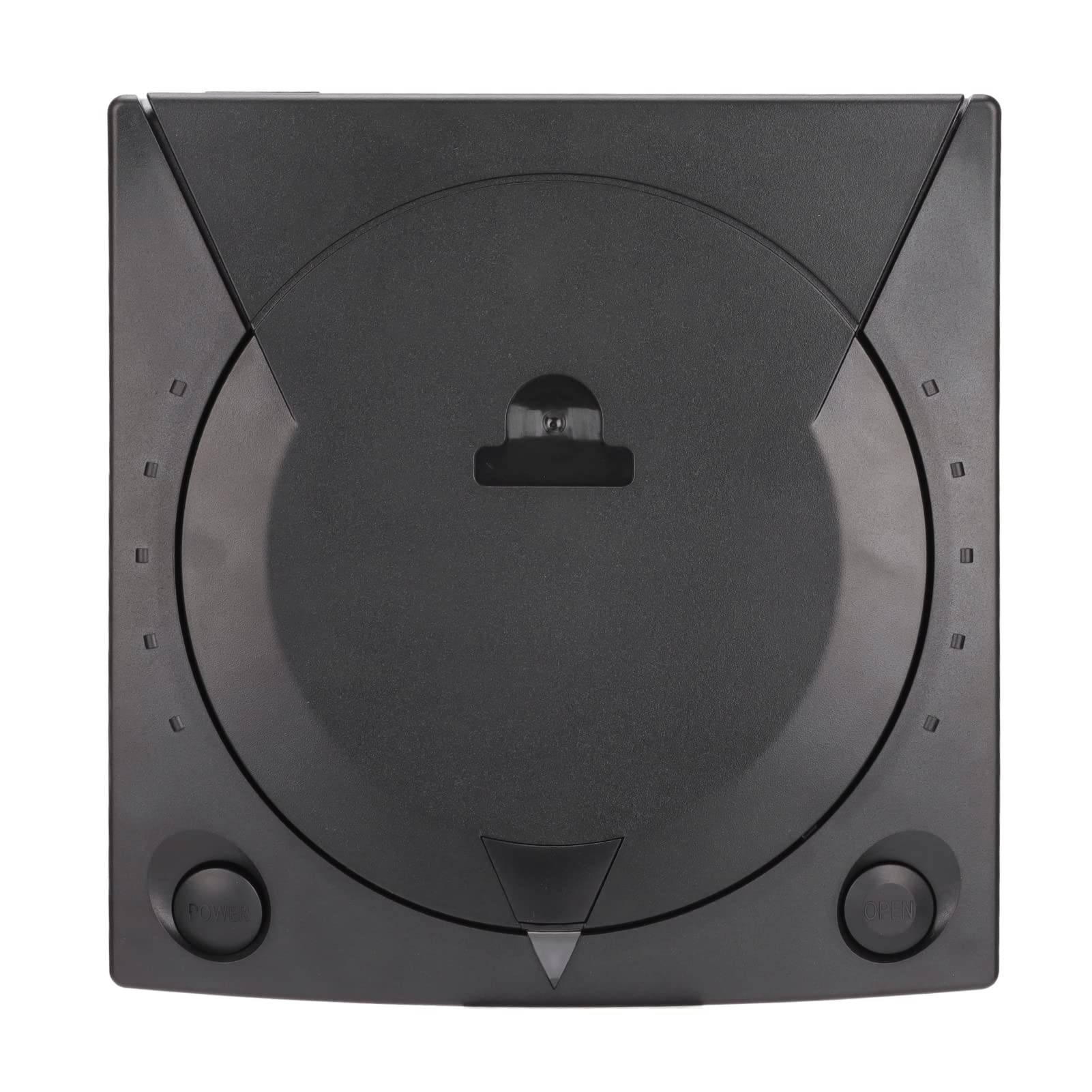 Ersatzgehäuse für Dreamcast DC, Schwarze ABS-Schutzhülle mit stoßdämpfendem Design, vollständige Abdeckung der Konsole inklusive Ober- und Unterseite sowie Controllerhalterung
