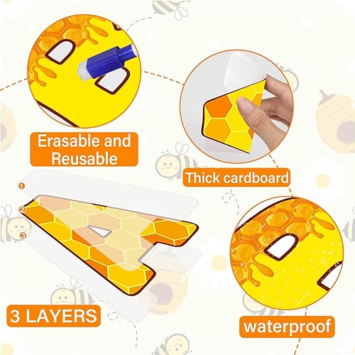 Vista 106 de Qyeahkj Juego de 150 letras grandes de 7 pulgadas y puntuación, color rojo oscuro para aula, para exhibir tablones de anuncios, decoración