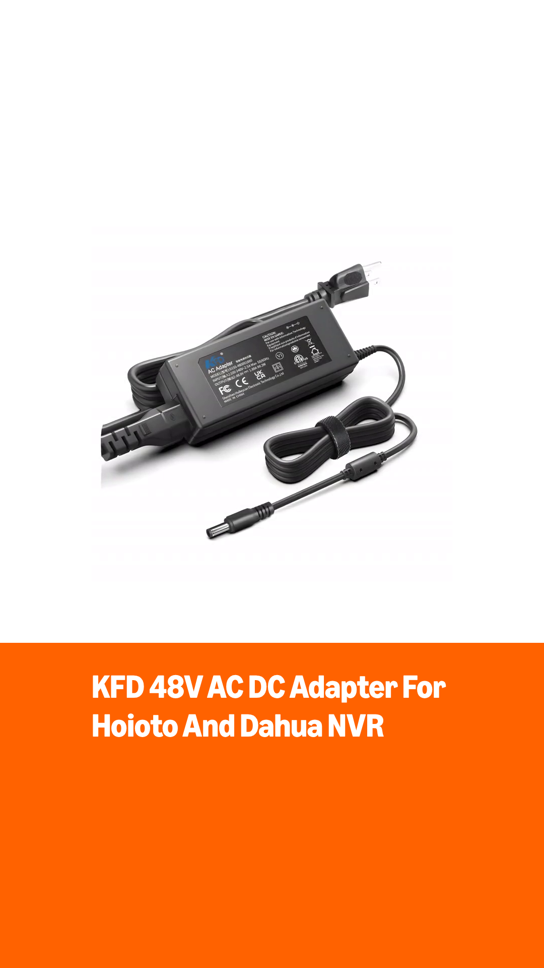 Amazon.com: KFD 48V AC DC Adapter Compatible with Hoioto ADS-110DL