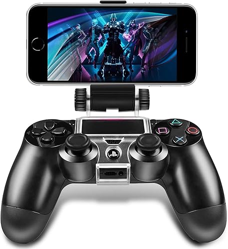 Miniatura 4 de ADZ PS4 Controller Phone Mount - Smart Clip for Dualshock 4 Controller Compatible with iPhone, Android and PS4 Remote Play