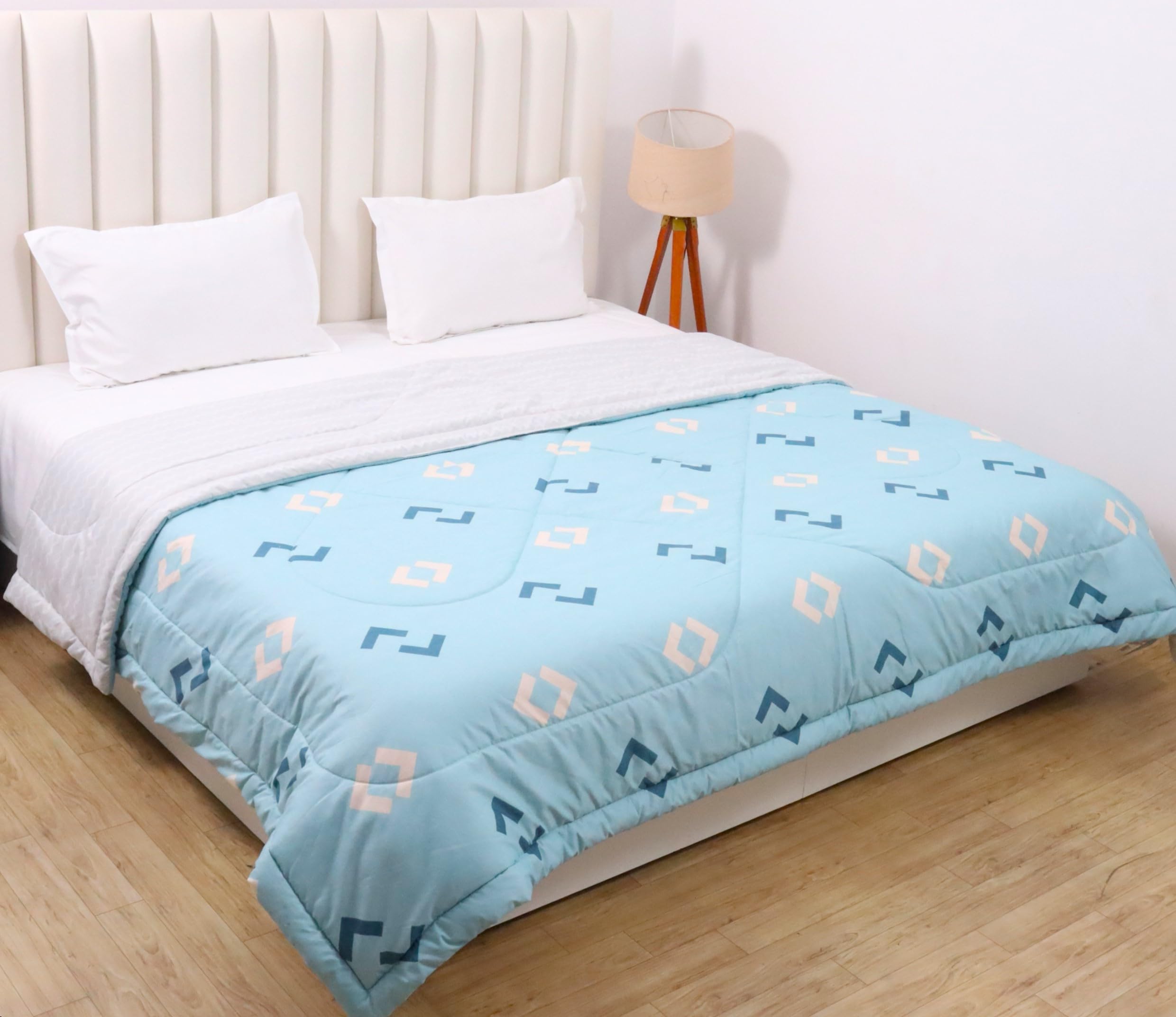RD TREND® Reversible Ac Comforter Double Bed Size, (90X100 Inch) 220 GSM Microfibre,Quilt Blanket for Winter Ultra-Soft, Colour Aqua Trangle (B0CGNSKTBY) Amazon Price History, Amazon Price Tracker
