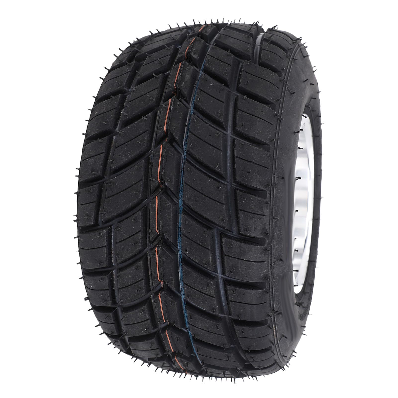 Keenso 10 x 4,50 5 opony przednie, 4PR bezdętkowe zabezpieczenie przed przebiciem, wzmocniona struktura, z felgą ze stopu aluminium, do ATV, UTV, SxS, Cart Go Kart
