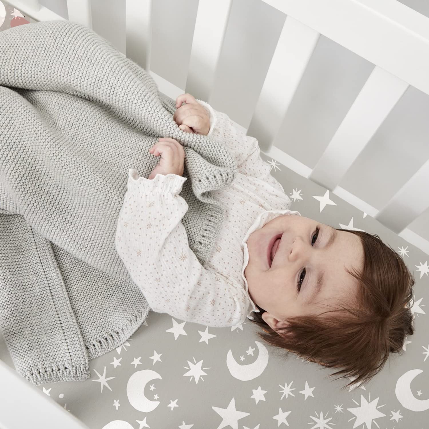 Little Grape Land 4er-Pack Spannbettlaken für 70x140 cm Baby, Atmungsaktive Mikrofaser-Polyester Bettlaken Kinderbett, Oeko-TEX Zertifiziert, Dinosaurier