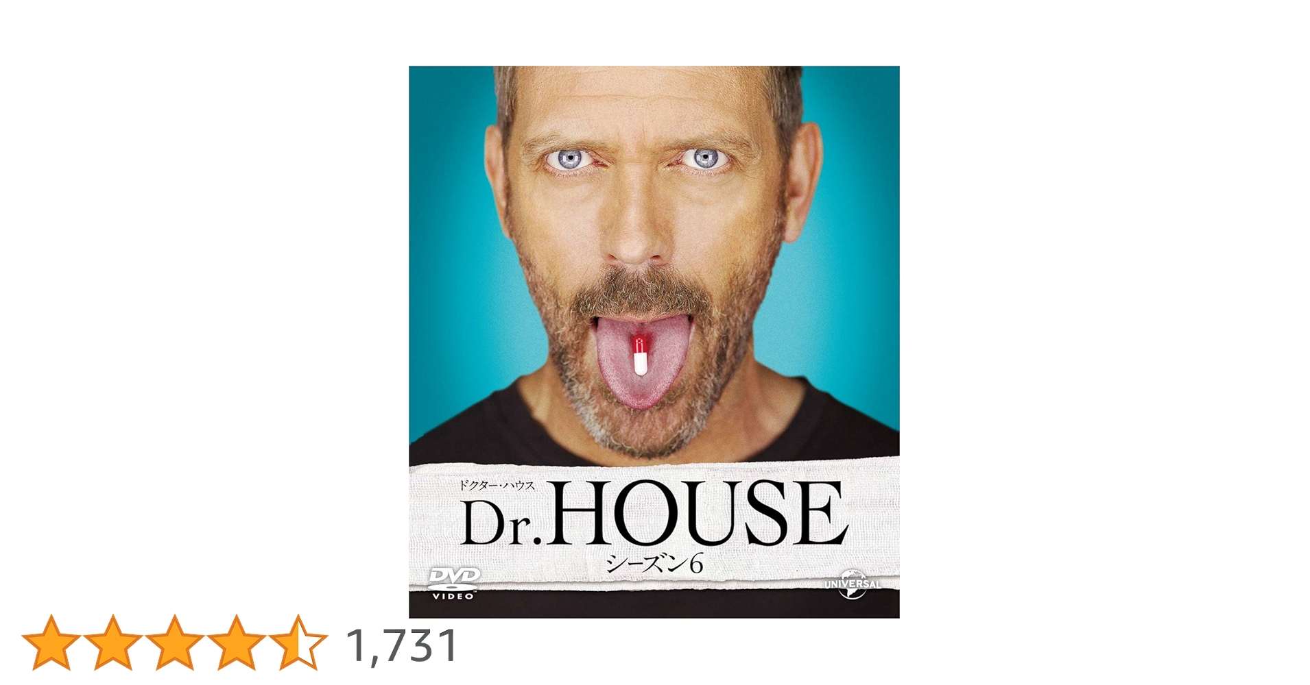 新品含 Dr.HOUSE ドクター・ハウス シーズン1~6 DVD-SET 6巻 新品含 Dr.HOUSE ドクター・ハウス シーズン1~6 DVD-SET 6巻