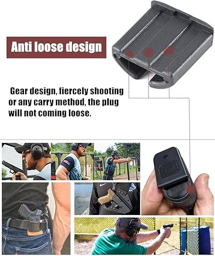 Miniatura 5 de TOFEIC - Enchufe de inserción de marco de agarre para Glock Gen 1-5, 17, 18, 19, 20, 21, 22, 23, 24, 25, 31, 32, 34, 35, 43 x 48