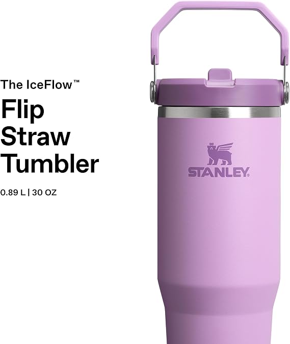 Stanley IceFlow Flip Straw Tumbler Pipetli Termos Bardak, 0.89 L