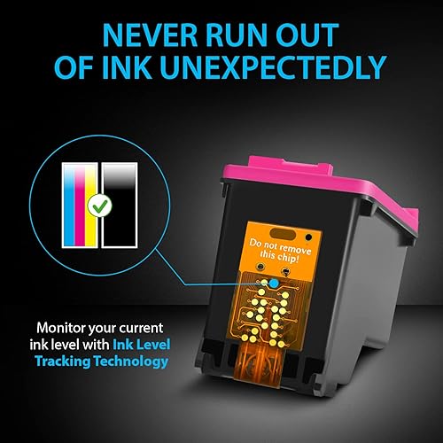 Miniatura 3 de Smart Ink Cartuchos de tinta remanufacturados de repuesto para HP 63 XL HP 63XL negro y color 2 paquetes combinados para Officejet 3830 4650 5255