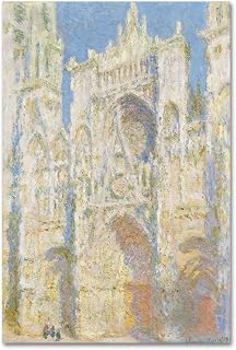 Trademark Fine Art Rouen Cathedral in Sunlight Wall Décor