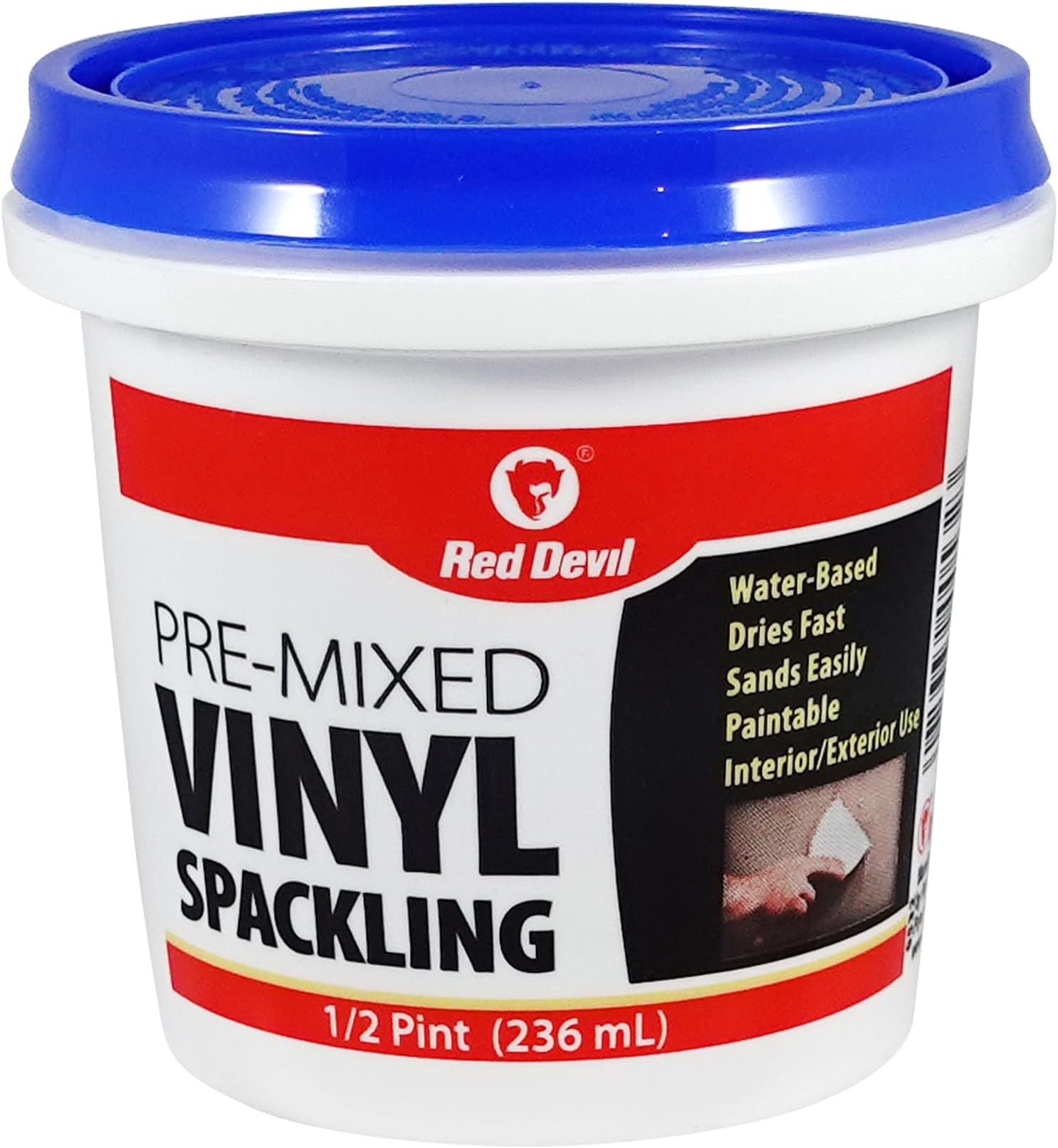 Red Devil 0532 Vinyl Spackling 1/2 Pint