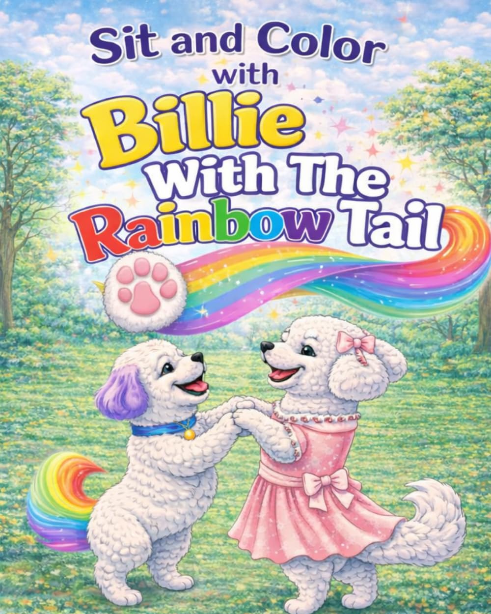 Sit And Color With Billie With The Rainbow Tail