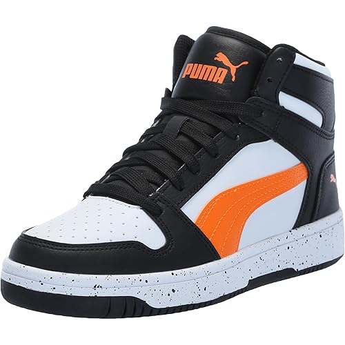 PUMA Unisex-Child Rebound Layup Synthetic Leather Hook and Loop Sneaker