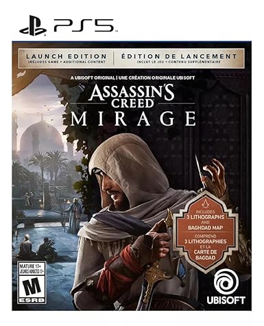 Nuevas incorporaciones de juegos para PlayStation Plus Extra y Deluxe por parte de Sony 6 71tBR2J+ZrL. SX385 Assassins Creed Mirage, Launch Edition - (PS5) PlayStation 5