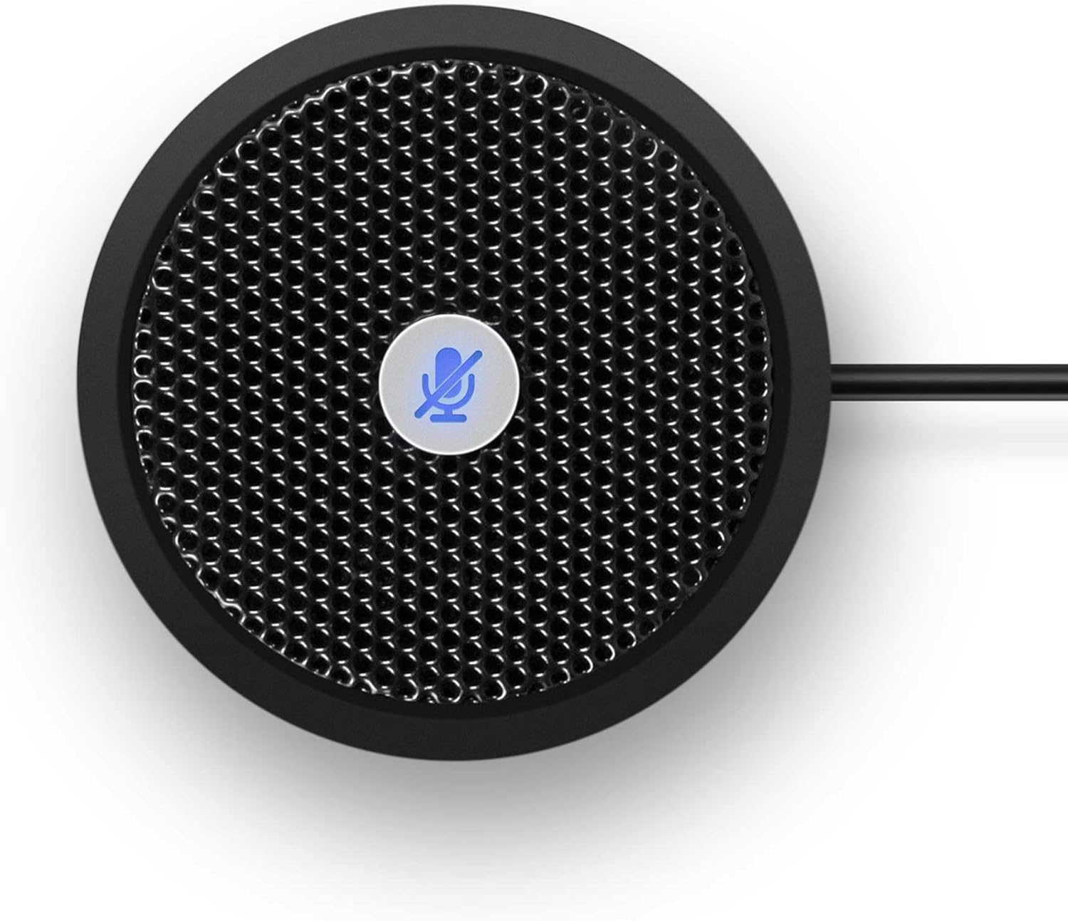 Aluratek USB 360 Degree Microphone with Mute Button for Computer and Laptop for Video Conference, Gaming, Zoom Call, Skype, Win & MAC OS (AUM01F), Red