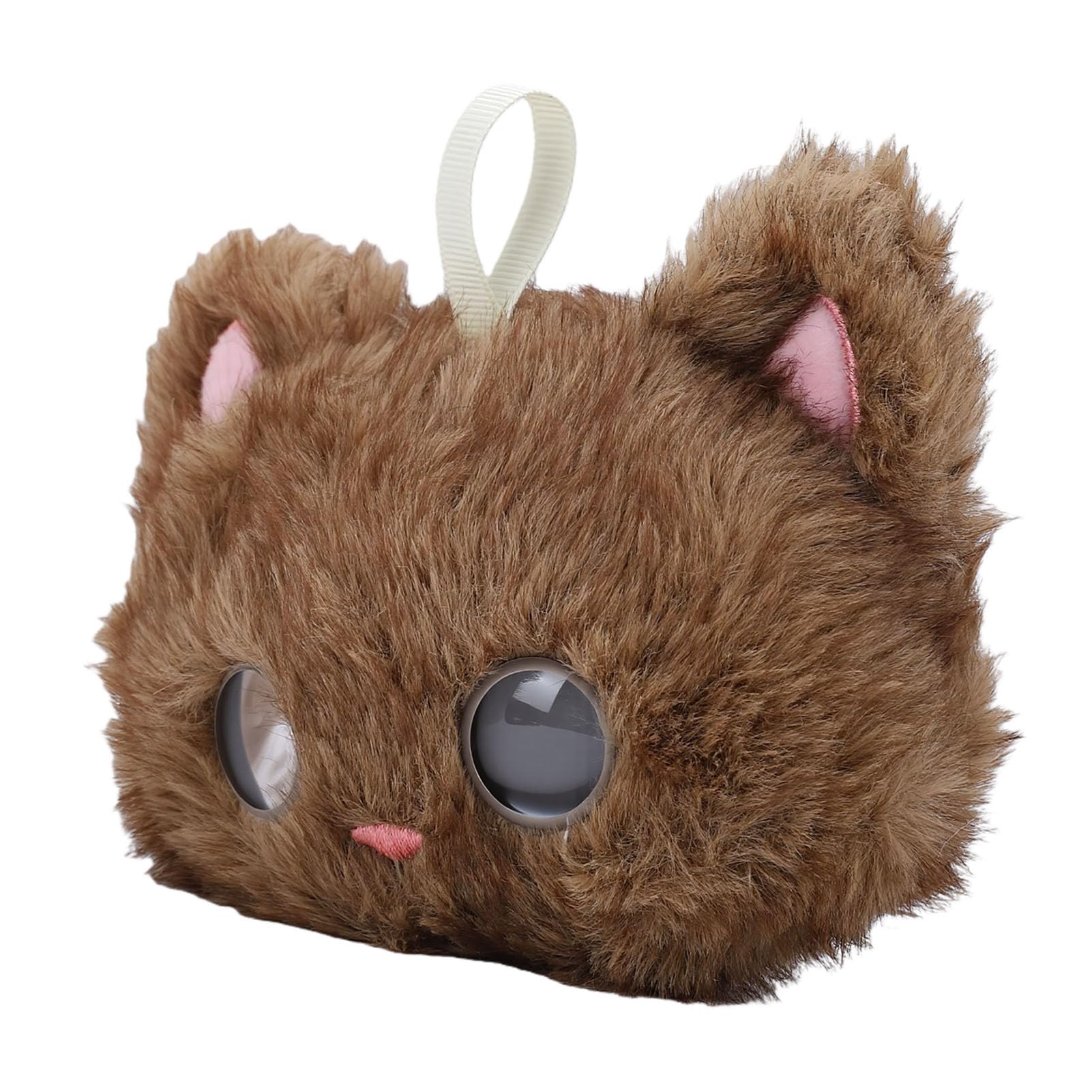 Juguete de Peluche Inteligente AI, Animal de Peluche Interactivo con Interacción de Voz en Tiempo Real en 66 Idiomas, Reconocimiento de Emociones, para Niños de 3 Años en Adelante (Brown)