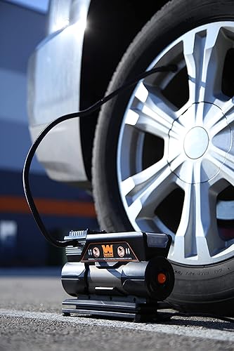 Miniatura 2 de WEN AA2230 12V 100 PSI 125 CFM compresor de aire portátil e inflador de neumáticos con estuche de transporte