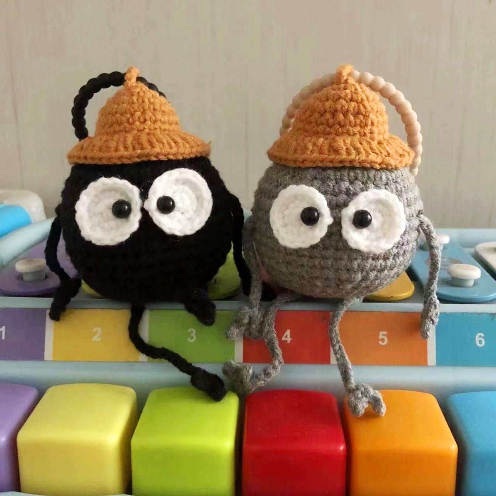 Amazon.com: Doll Crochet Rear View Mirror Accessories, Swinging