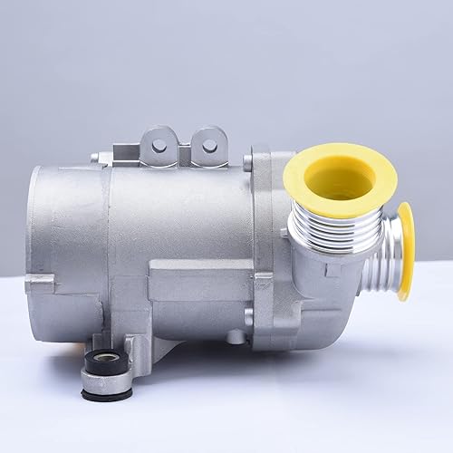 Miniatura 3 de Compatible con bomba de agua eléctrica del motor para BMW N52B25 N53B30 modelo de motor, reemplazo directo 11517586925, 11517546994, 11517545201,