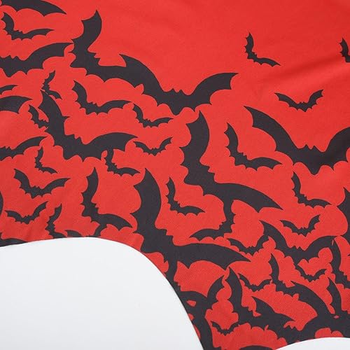 Miniatura 7 de Disfraz de vampiro para niños, disfraz de Halloween gótico con accesorios de lujo, bastón que brilla en la oscuridad, adhesivo para dientes